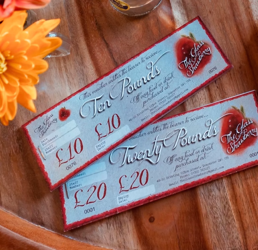 Restaurant Gift Voucher